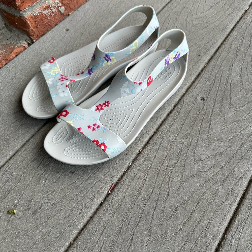 Crocs slip in Sandler with floral print - Picture 2 of 6